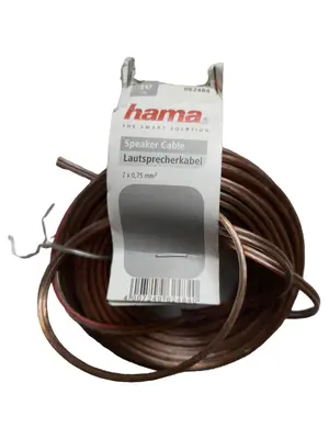 HAMA Lautsprecher Audiokabel