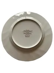 Vorschaubild 2 von Vieux Luxembourg Essteller 20cm Porzellan Weiß Blumenmuster