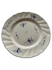 Vorschaubild 1 von Vieux Luxembourg Essteller 20cm Porzellan Weiß Blumenmuster