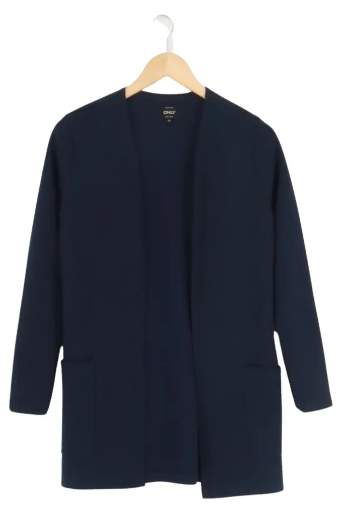 ONLY Damen Strickjacke Cardigan Blau 32/XS Casual - Main Image