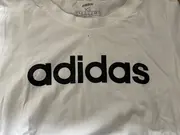 Vorschaubild 2 von Damen T-Shirt Weiß Logo-Print Gr. XS 34 Sportlich Basic