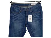 Vorschaubild 3 von EDC Damen Jeans Regular Fit W29/L32 Blau Casual Stretch