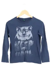 Vorschaubild 1 von Langarmshirt Kinder Gr. 150 Blau Bär