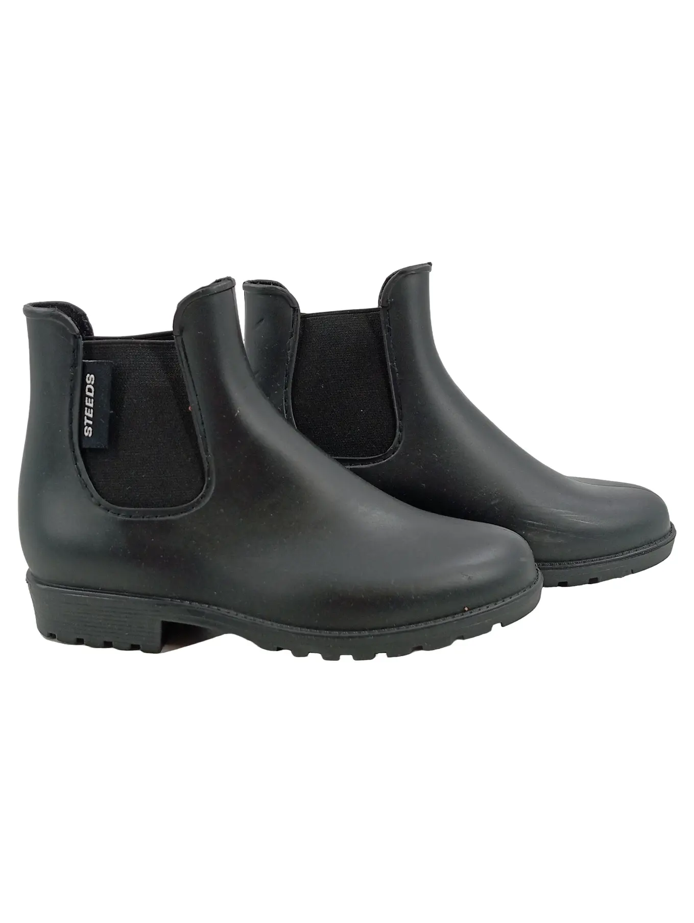 STEEDS Chelsea Boots Gummistiefel Kinder Gr. 31 Schwarz Outdoor
