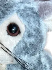 Vorschaubild 2 von Baby Kuscheltier Hase Grau Meliert 20cm