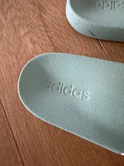 Vorschaubild 3 von Adilette Shower Badeschuhe Damen Gr. 40 Grün Slip-On Freizeit