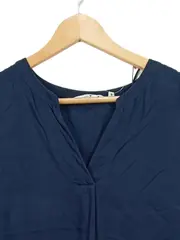 Vorschaubild 3 von Damen Top Gr. 40/L Blau Casual Ärmellos