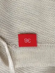 Vorschaubild 4 von Damen Strickjacke Cardigan Gr. 36/S Beige Klassisch Elegant