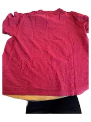 Vorschaubild 3 von Poloshirt Herren Rot Gr. L Casual Kurzarm Baumwolle