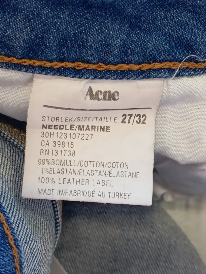 ACNE High Waist Jeans Bild 4