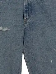 Vorschaubild 4 von Distressed Mom Jeans Damen Blau Gr. 38/M Streetwear Cut-Outs