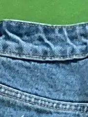 Vorschaubild 7 von Distressed Mom Jeans Damen Blau Gr. 38/M Streetwear Cut-Outs