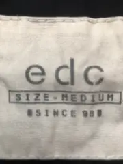 Vorschaubild 4 von edc Damen Leichte Jacke Parka Blau Gr. 38 M Kapuze Freizeit Baumwolle