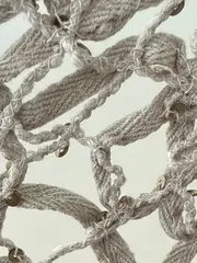 Vorschaubild 3 von Sommerkleid Damen Gr. 36 Beige Feminin mit Häkeldetails