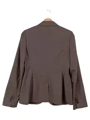 Vorschaubild 2 von Damen Blazer Gr. 36/S Braun Klassisch Business Elegant