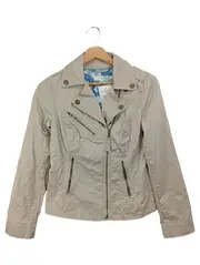 Vorschaubild 1 von Damen Jeansjacke Beige Gr. 34/XS Vintage Streetwear Klassisch