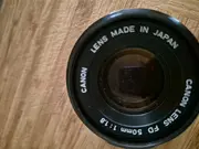 Vorschaubild 6 von FD 50mm 1.8 Objektiv Festbrennweite Vintage Kamera Linse