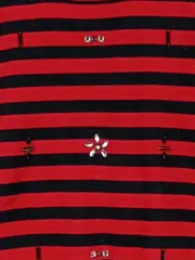 Vorschaubild 2 von EDC Damen Langarmshirt gestreift mit Blumen Gr. 34/XS