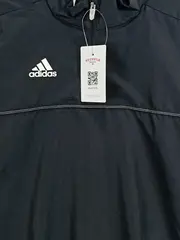 Vorschaubild 5 von Trainingsjacke Kinder Gr. 128 Schwarz Sportjacke Half-Zip