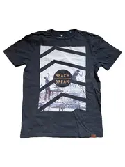 Vorschaubild 1 von T-Shirt Kinder Gr. 152 Schwarz Casual Beach Break Print