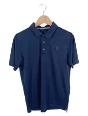 Vorschaubild 1 von Herren Poloshirt Blau Sportlich Gr. 46/S