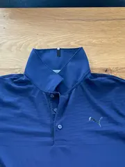 Vorschaubild 3 von Herren Poloshirt Blau Sportlich Gr. 46/S