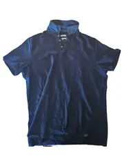 Vorschaubild 1 von Herren Poloshirt L Blau Casual Baumwolle