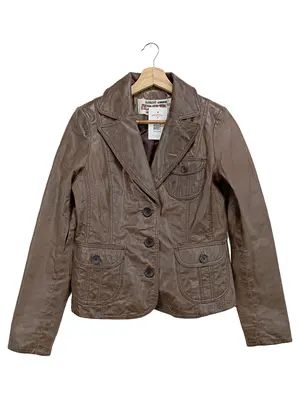BLEND Lederjacke