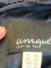 Vorschaubild 6 von Abendkleid Damen Elegant Blau Pailletten Stickerei Maxikleid Gr. 36 S