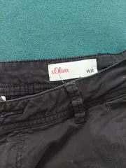 Vorschaubild 4 von Damen Shorts Gr. 38 Blau Casual Baumwolle Bermuda Kurze Hose