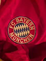 Vorschaubild 2 von FC Bayern München Fußball Shorts Gr. 176 Rot Kinder