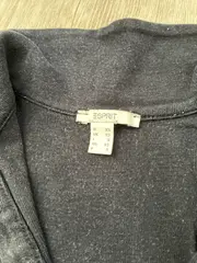 Vorschaubild 3 von Damen Langarmshirt Henley Polokragen Schwarz Lyocell Gr. XS