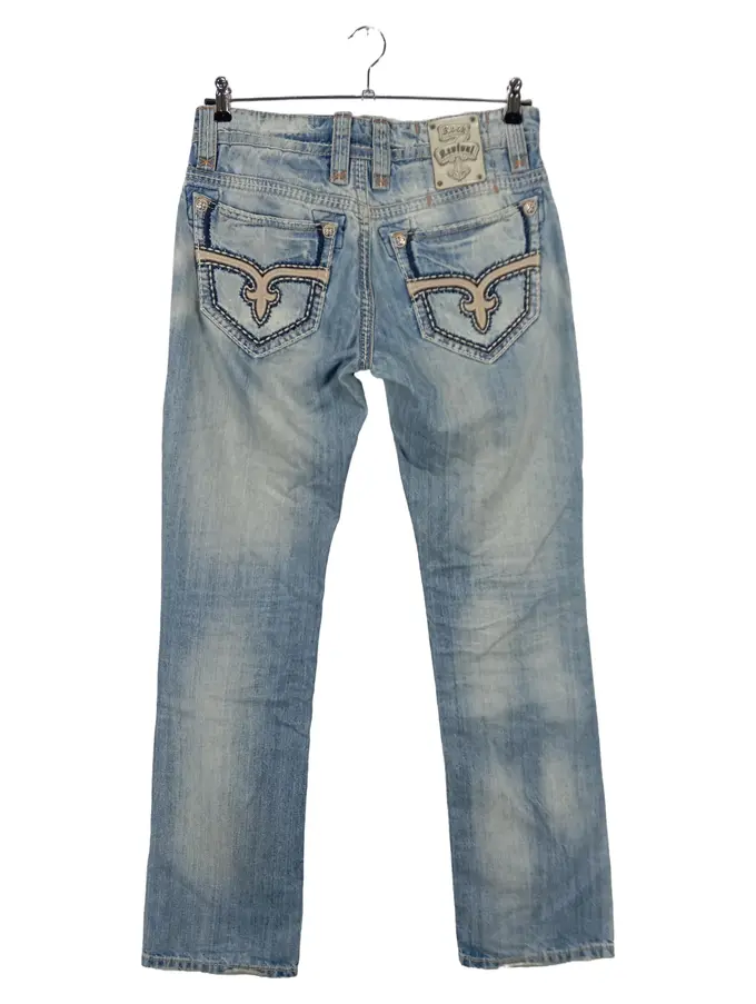 ROCK REVIVAL Destroyed Jeans Bild 2