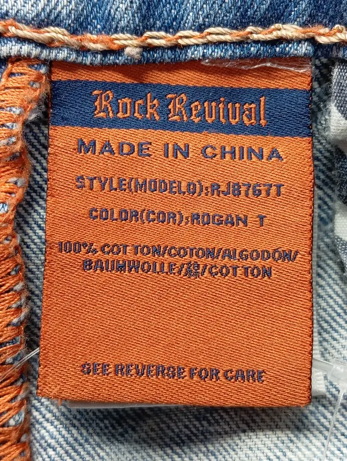 ROCK REVIVAL Destroyed Jeans Bild 4