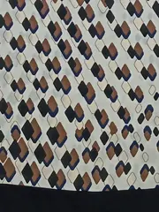 Vorschaubild 4 von Damen Bluse S Mehrfarbig Modern Geometrisch