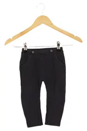 Vorschaubild 1 von Kinder Stoffhose Gr. 80 Schwarz Casual Baby Jungen Mädchen Hose