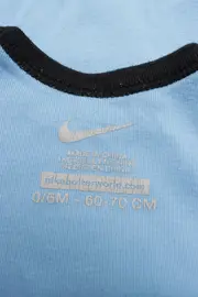 Vorschaubild 3 von Baby Body Gr. 68 Blau Fußball Motiv Kurzarm Baumwolle