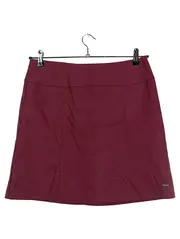 Vorschaubild 1 von Damen A-Linienrock Gr. 36/S Bordeaux Rot Minirock