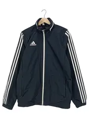 Vorschaubild 1 von Trainingsjacke Kinder Gr. 176 XL Schwarz Weiß 3-Streifen Sportjacke