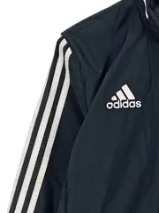 Vorschaubild 2 von Trainingsjacke Kinder Gr. 176 XL Schwarz Weiß 3-Streifen Sportjacke