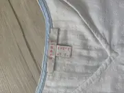 Vorschaubild 4 von Damen Bluse Gr. 38 Weiß Casual Strukturmuster Kurzarm