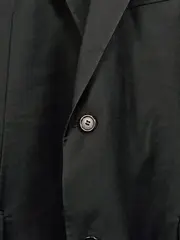 Vorschaubild 2 von Sakko Herren Gr. 58 Grau Business Blazer 100% Wolle