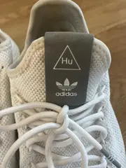 Vorschaubild 2 von Pharrell Williams Tennis Hu Sneaker Herren Gr. 39 1/3 Weiß Grau