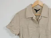 Vorschaubild 3 von TCM Damen Hemdblusenkleid Beige Gr. 44/XXL Polyamid Midikleid Outdoor