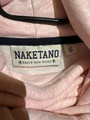 Vorschaubild 3 von Damen Kapuzenpullover Rosa Gr. 36/S Hoodie Anker Muster Casual