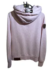 Vorschaubild 2 von Damen Kapuzenpullover Rosa Gr. 36/S Hoodie Anker Muster Casual