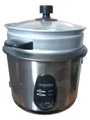 Vorschaubild 1 von EDO Reiskocher 301225 Edelstahl Warmhaltefunktion Silber