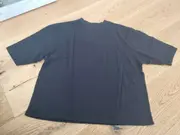 Vorschaubild 2 von Damen T-Shirt Oversized Basic Kurzarm Baumwolle Schwarz M