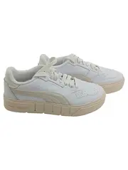Vorschaubild 1 von Sneaker Low Weiß Leder Sportlich Damen Gr. 40.5