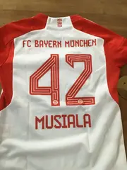 Vorschaubild 4 von FC Bayern München Trikot Kinder Gr. 152 Musiala 42 Heim 2023/24